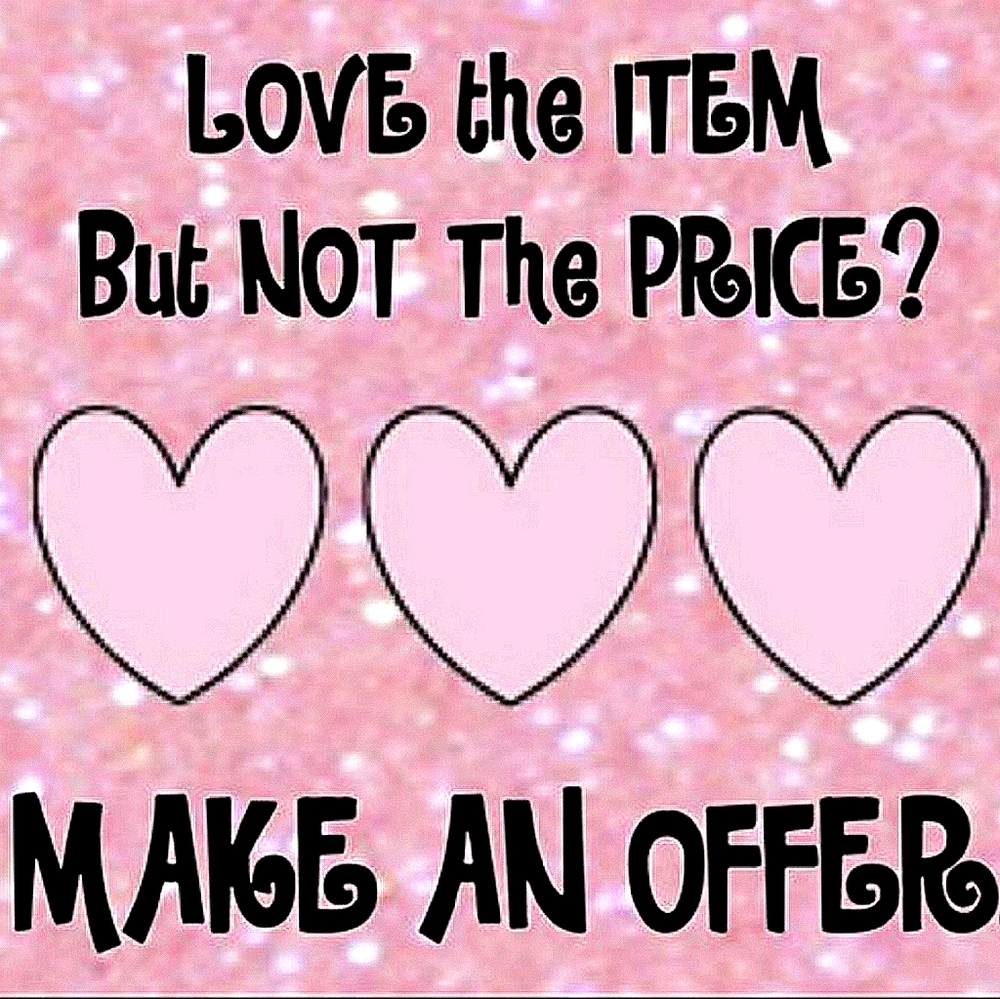 MAKE ME AN OFFER ON SINGLE ITEMS